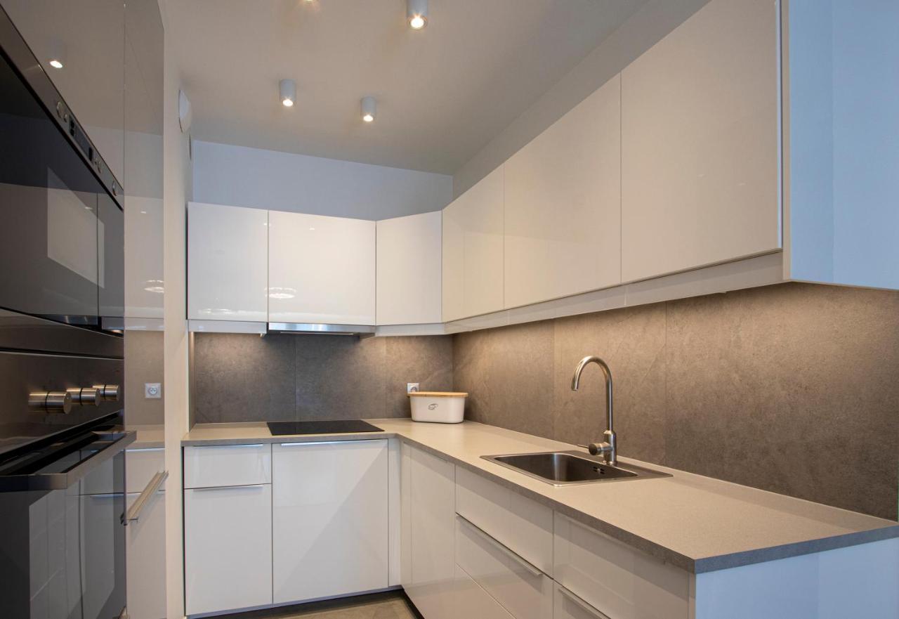 Cztery Oceany, Apartament Blisko Plazy, Grey Lägenhet Gdańsk Exteriör bild