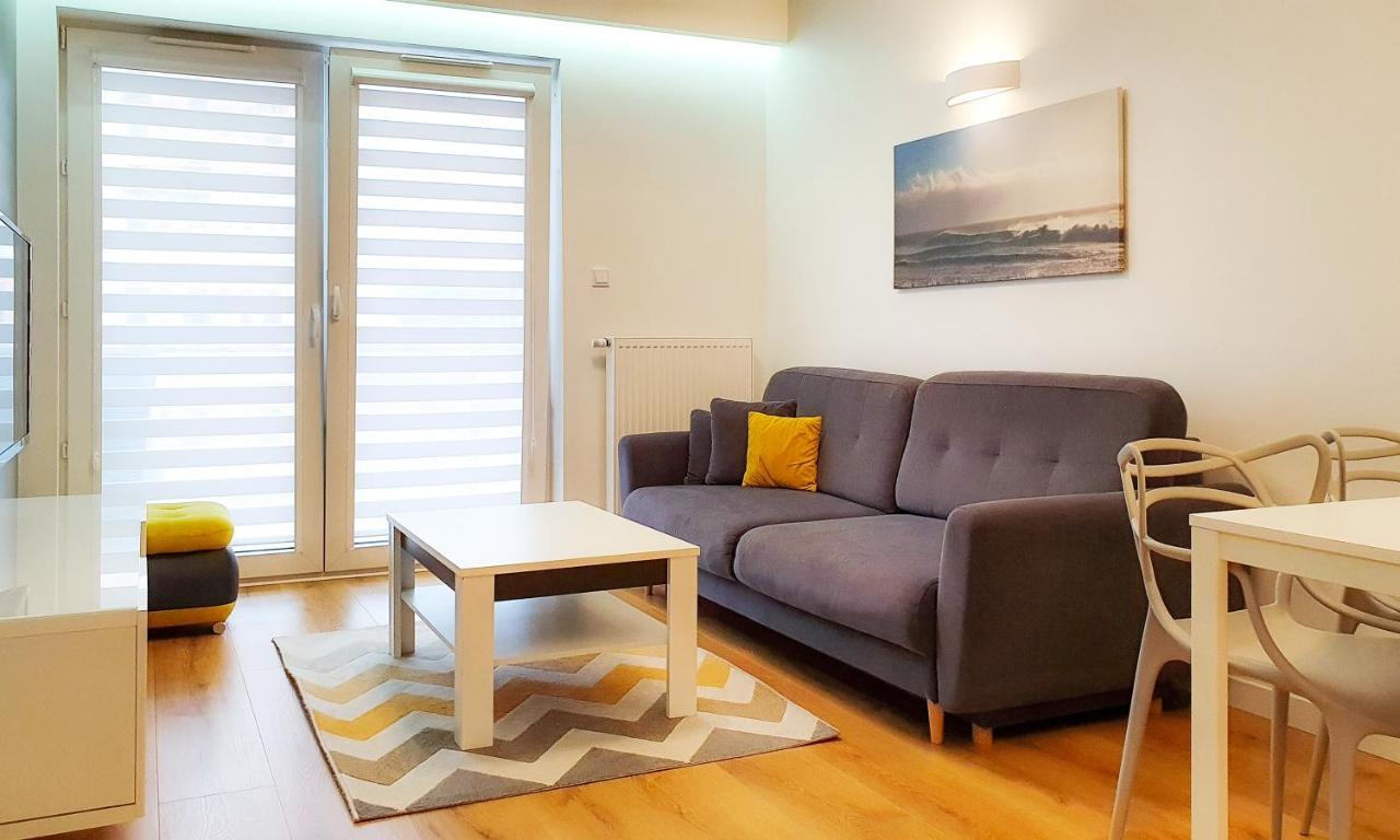 Cztery Oceany, Apartament Blisko Plazy, Grey Lägenhet Gdańsk Exteriör bild